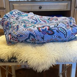Medium Vera Bradley duffel bag.  Makati Paisley pattern.  Like new.